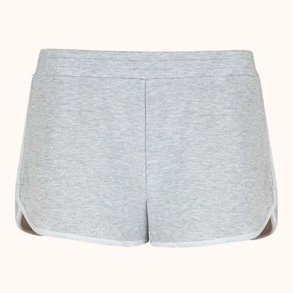 NWT LIVELY Terry Soft Lounge Pajama Shorts Heather Grey Medium